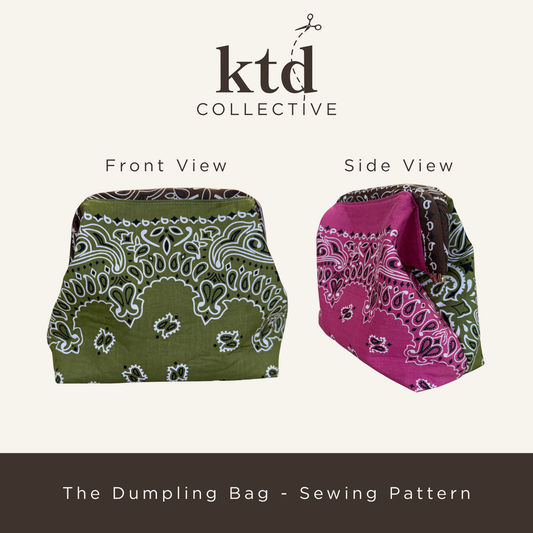 The Dumpling Bag Sewing Pattern
